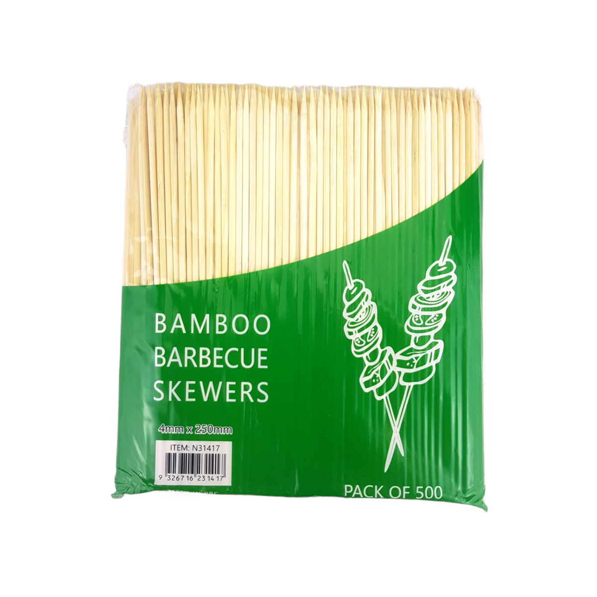 500pk Bamboo Skewers – New Ocean